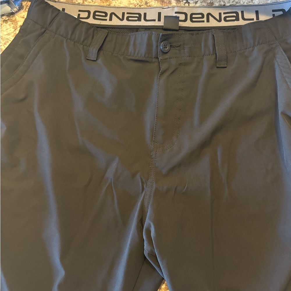 Denali Men's Flat Front Shorts - Black